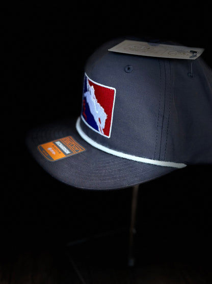 Gray Rope Rodeo Life Cap