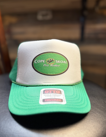 Pro Rodeo Green Trucker Cap