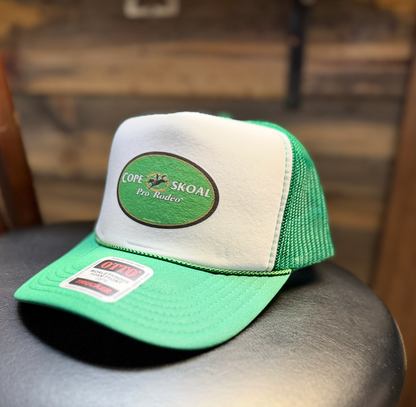 Pro Rodeo Green Trucker Cap