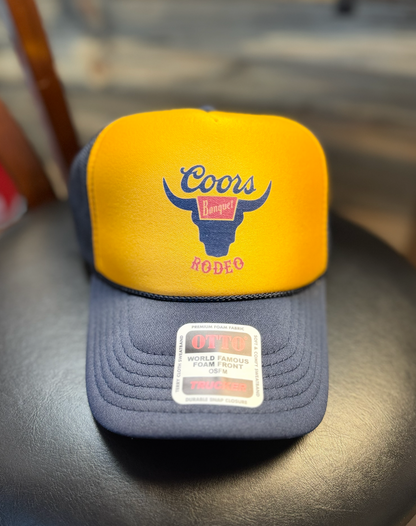 Coors Banquet Rodeo Trucker Cap